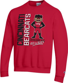 University of Cincinnati Bearcats Powerblend Crewneck Sweatshirt