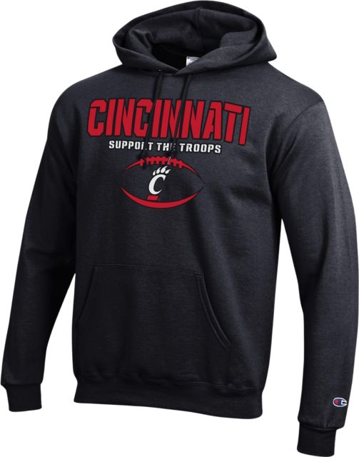 University of Cincinnati Bearcats Football Military Appreciation Hooded Sweatshirt