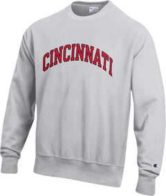 University of Cincinnati Reverse Weave Crewneck Sweatshirt