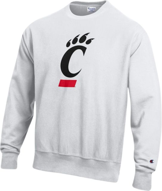 University of Cincinnati Reverse Weave Crewneck Sweatshirt