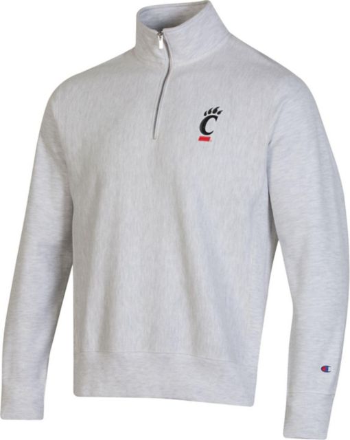 University of Cincinnati Reverse Weave 1/4 Zip - ONLINE ONLY