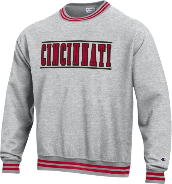 University of Cincinnati Reverse Weave Crewneck Sweatshirt