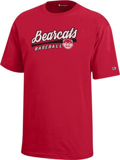 University of Cincinnati Bearcats Baseball Youth Short Sleeve T-Shirt