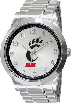 University of Cincinnati 44mm Men's Stainless Steel Watch