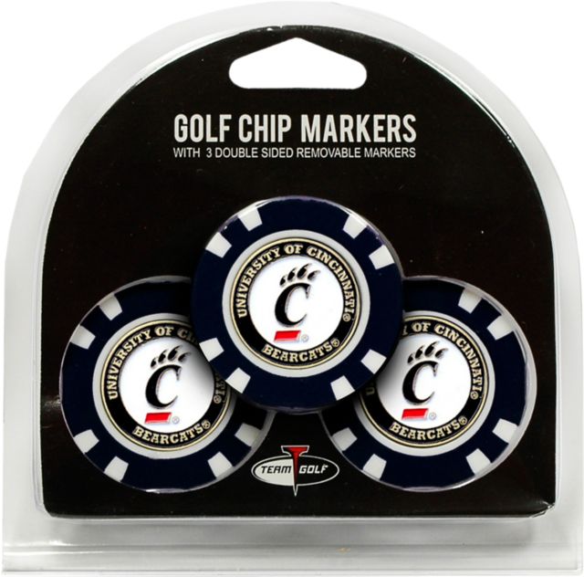 University of Cincinnati Bearcats Golf Chip 3 Pack