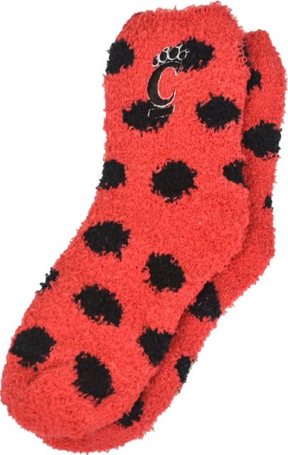 University of Cincinnati Women's Plush Socks