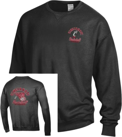 University of Cincinnati Bearcats Basketball Crewneck