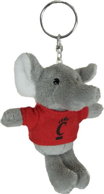 University of Cincinnati Plush Keychain