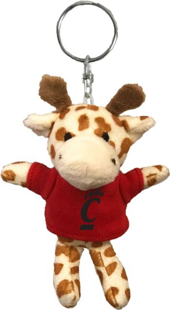 University of Cincinnati Plush Keychain