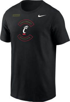 University of Cincinnati Military Short Sleeve T-Shirt