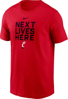 University of Cincinnati Bearcats Dri-Fit Mantra Short Sleeve T-Shirt