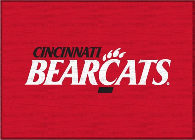 University of Cincinnati Bearcats 5' x 7' Rug - ONLINE ONLY