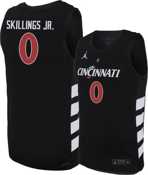 Cincinnati  Men's Basketball Replica Jersey #0 SKILLINGS JR.