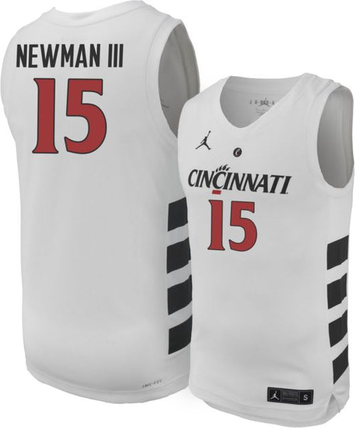 Cincinnati  Men's Basketball Replica Jersey #15 J NEWMAN III