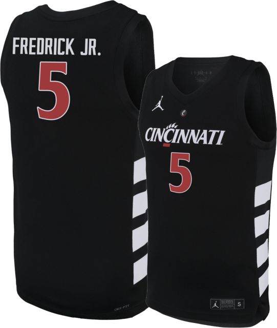 Cincinnati  Men's Basketball Replica Jersey #5 CJ FREDRICK
