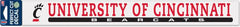 University of Cincinnati 2'' x 17'' Perfect Cut Decal