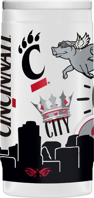 University of Cincinnati 12 Oz. Slim Coolie