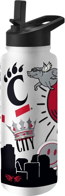 University of Cincinnati 34 Oz. Bottle