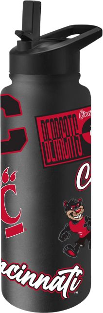 University of Cincinnati 34oz Dreamweave Quencher Bottle