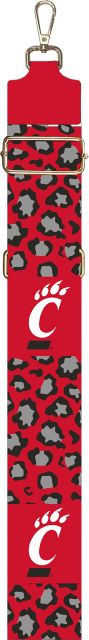 University of Cincinnati Leopard Bag Strap