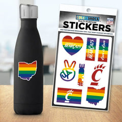 University of Cincinnati 7.5'' x 7.5'' Sticker Sheet
