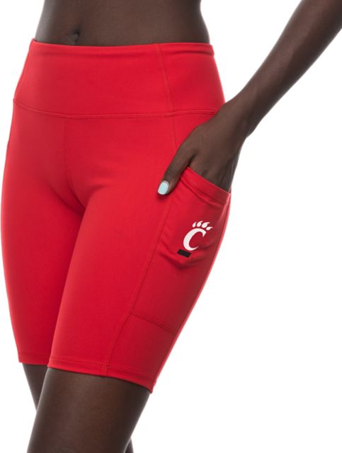 University of Cincinnati Women's Pocket Bike Shorts