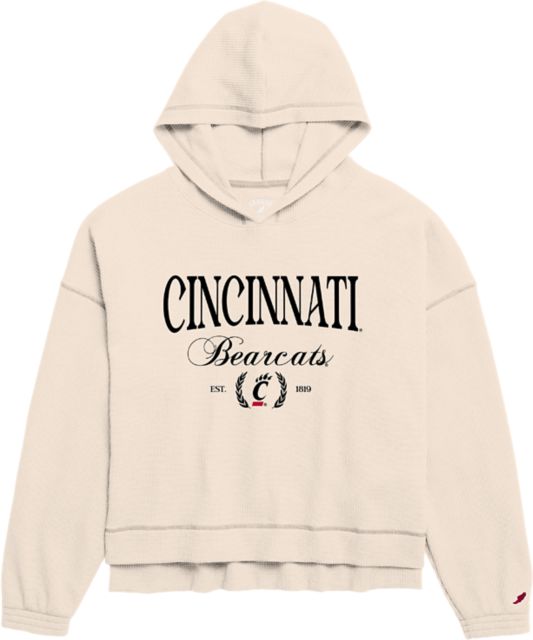 University of Cincinnati Bearcats Women's Waffle Hooded Sweatshirt