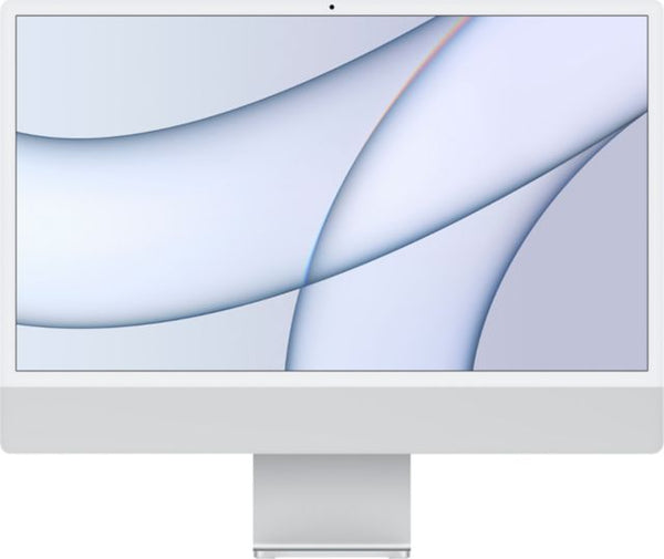 24-inch iMac with Retina 4.5K display: Apple M1 chip with 8-core CPU and 7-core GPU, 256GB - Silver