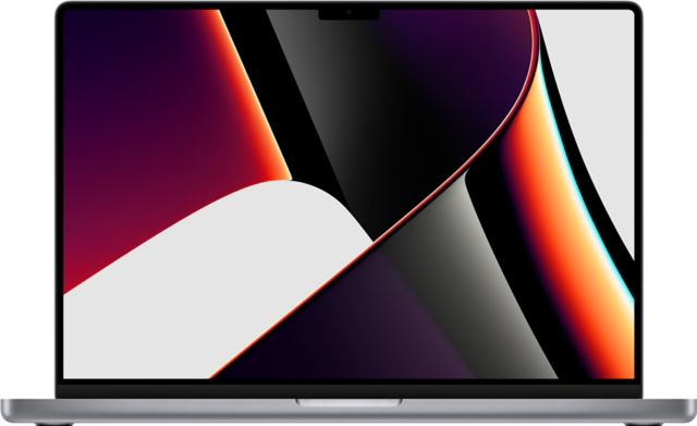 16-inch MacBook Pro: Apple M1 Pro chip with 10-core CPU and 16-core GPU, 512GB SSD - Space Gray - ONLINE ONLY