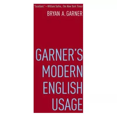 Garner's Modern English Usage