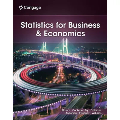 WebAssign for Camm/Cochran/Fry/Ohlmann/Anderson/Sweeney/Williams' Statistics for Business & Economics, Single-Term Instant Access