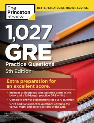 1027 GRE PRACTICE QUESTIONS 5E
