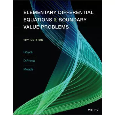 Elementary Differential Equations and Boundary Value Problems