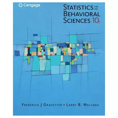 Statistics for The Behavioral Sciences