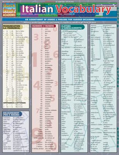 ITALIAN VOCABULARY