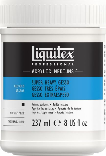 Super Heavy Body Gesso 8 Oz