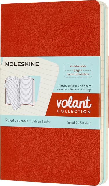 VOLANT JRNL LG RUL BLUE/YELLOW